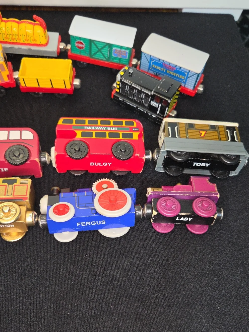 Lot Of Thomas The Tank Engine Wooden And Metal.